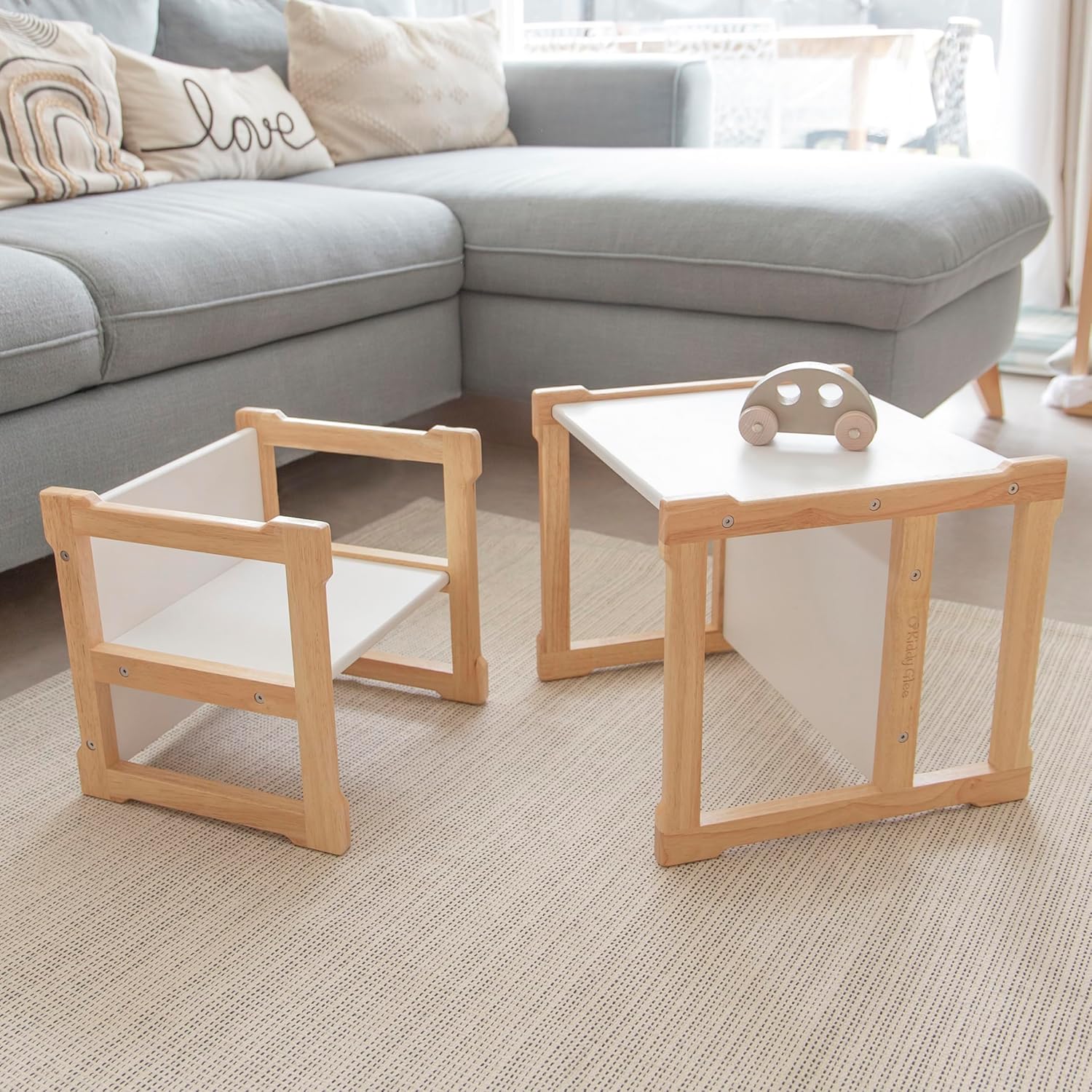 Kiddy Glee Montessori Weaning Table and Chair Set for