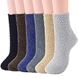 Zando Super Soft&Warm Gifts for Women,Fluffy Fuzzy Socks,Cozy Socks Cloud Comfy -for Home,Sleeping,Halloween,Yoga