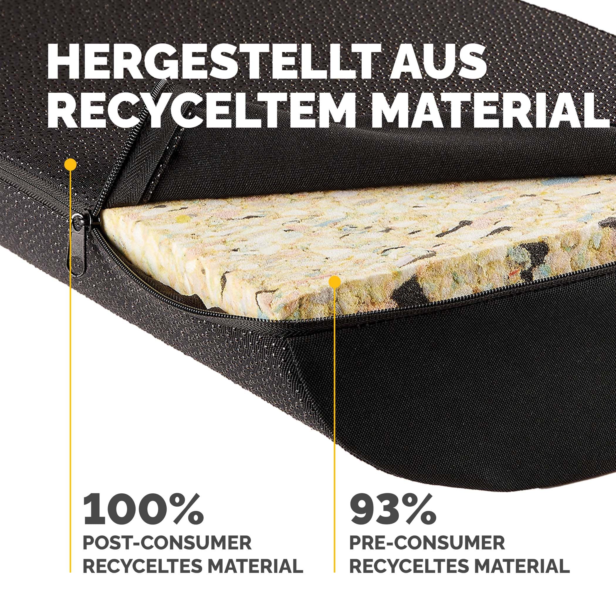Fellowes Breyta Fußstützenkissen - Ergonomische Unterstützung, Schaukelbewegung, rutschfeste Unterlage, umweltfreundliche Materialien, Tragegriff, 5 Jahre Garantie, ideal für Büro und Zuhause