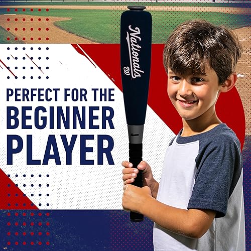 Miniatura 216 de Franklin Sports MLB Bate de béisbol de espuma jumbo + juegos de pelotas, bates de béisbol de espuma de gran tamaño para niños + pelotas de béisbol