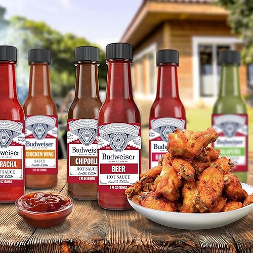 Miniatura 4 de Marketplace Brands - Colección Budweiser Hot Sauce 7 CT. 3fl ozea