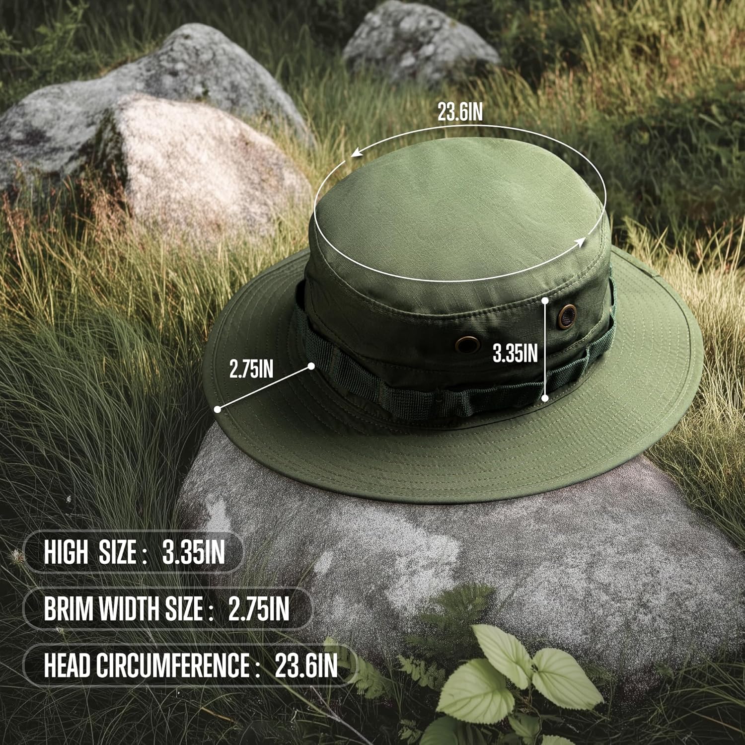 GLORYFIRE Boonie Hat Military Tactical Boonie Hats for Men Women Hunting Fishing Outdoor