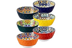 vancasso Cereal Bowls: Vibrant Mexican Fiesta for Your Table