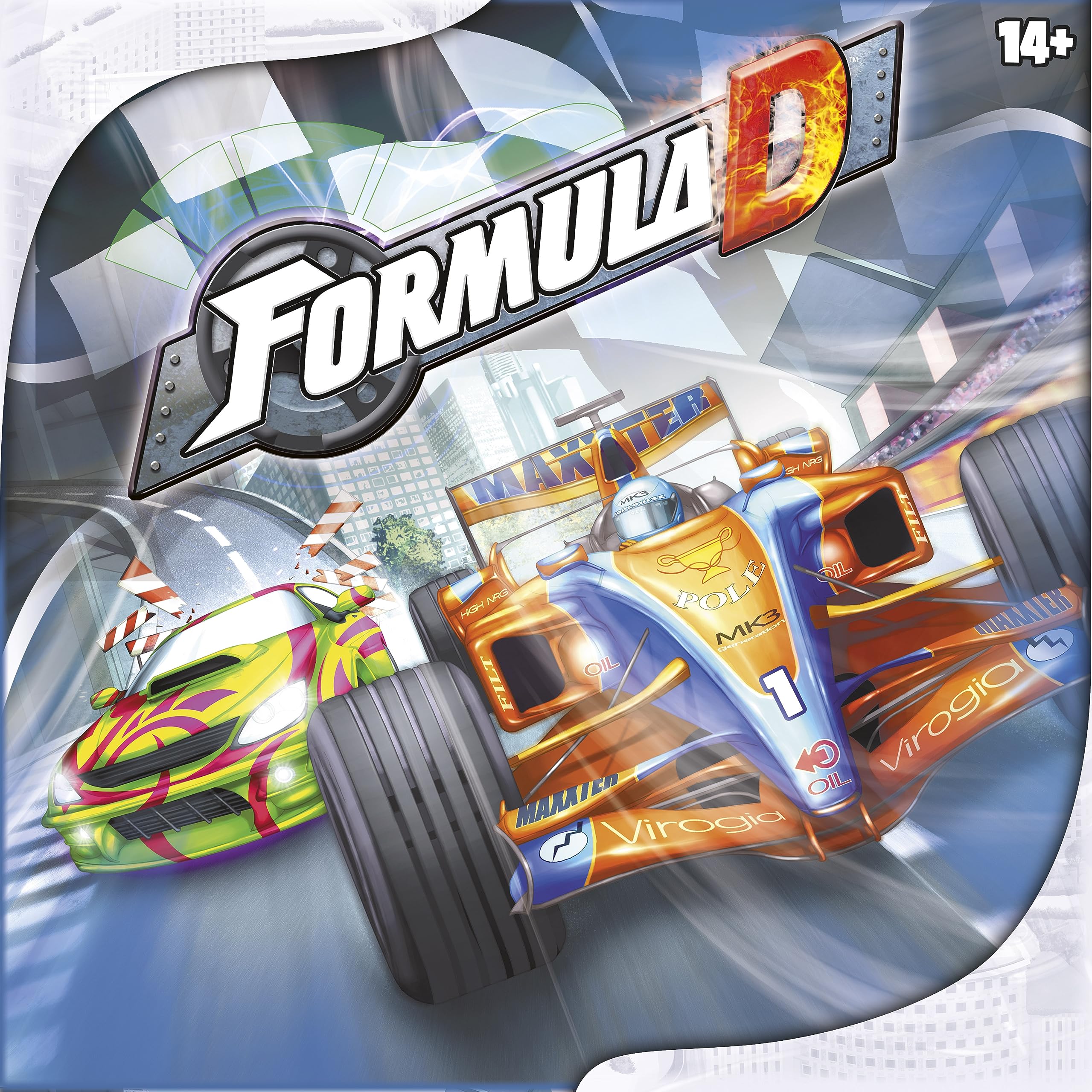 Jeu de société - ASMODEE - Formula D - Circuit F1 de Monaco et circuit