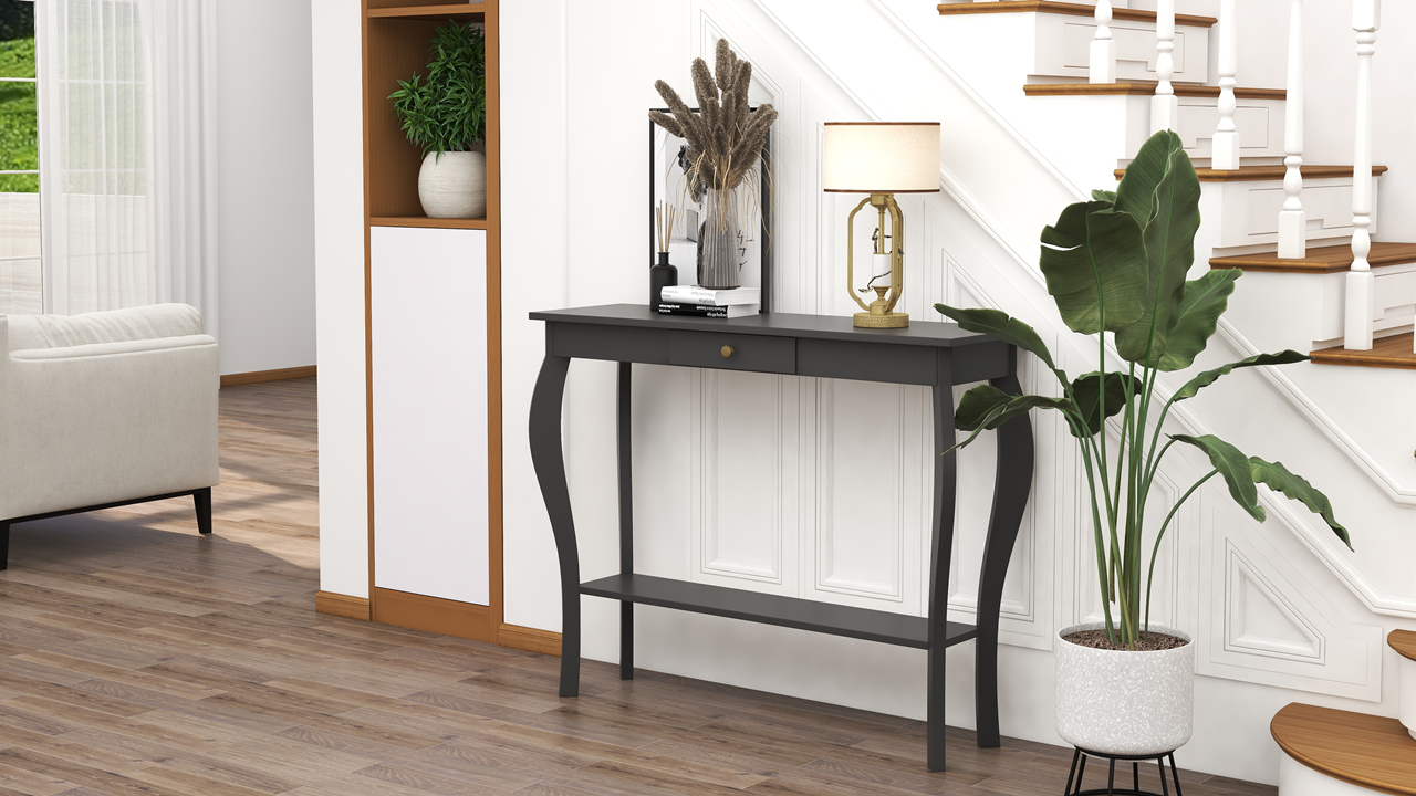 Amazon.com: ChooChoo Narrow Console Table, Chic Accent Sofa