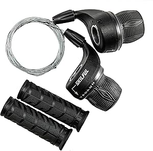 MEGHNA Bicycle 21 Speed Twist Shifter Lever