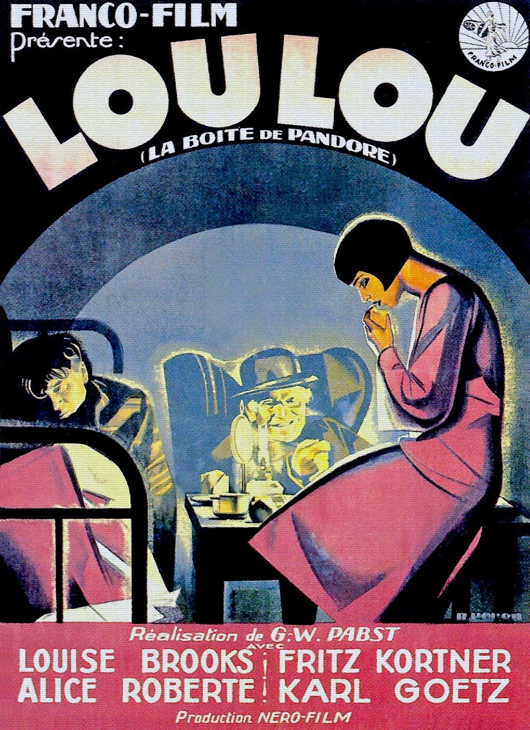 Amazon Loulou パンドラの箱 Louise Brooks フリッツ コルトナー 1929 Unframed 16 By 22 Ap 1622 キッチン用品 オンライン通販