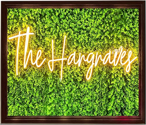 Letrero de neón personalizado con nombre, letrero de neón LED grande personalizable para bodas, letrero de neón personalizado de 12 a 60 pulgadas,