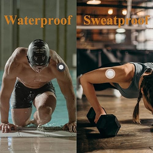 Miniatura 3 de Libre 3 fundas de sensor impermeables, 36 piezas Freestyle Libre 3 cubiertas adhesivas parches adhesivos accesorios adhesivos cinta CGM protección