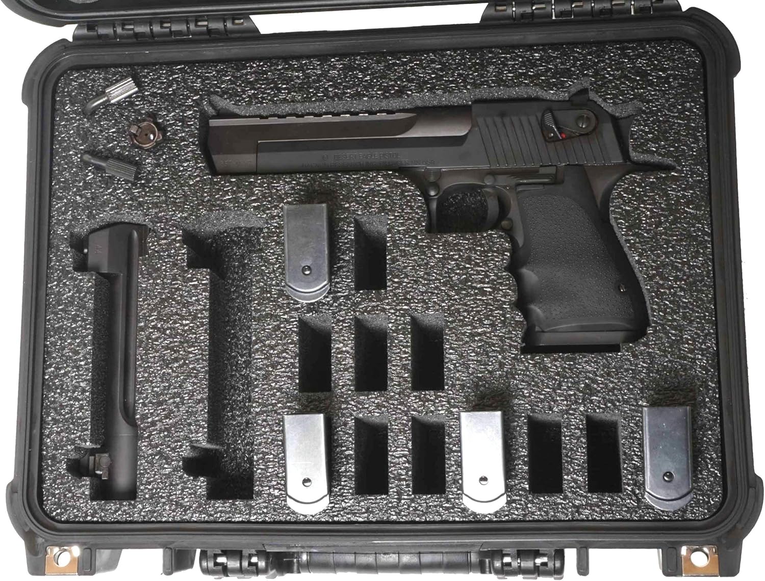 Case Club Case fits Desert Eagle Pistol and More in Pre-Cut Waterproof Case