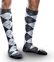 Vista 8 de Calcetines altos hasta la rodilla con soporte de compresión graduado suave de 15-20 mmHg