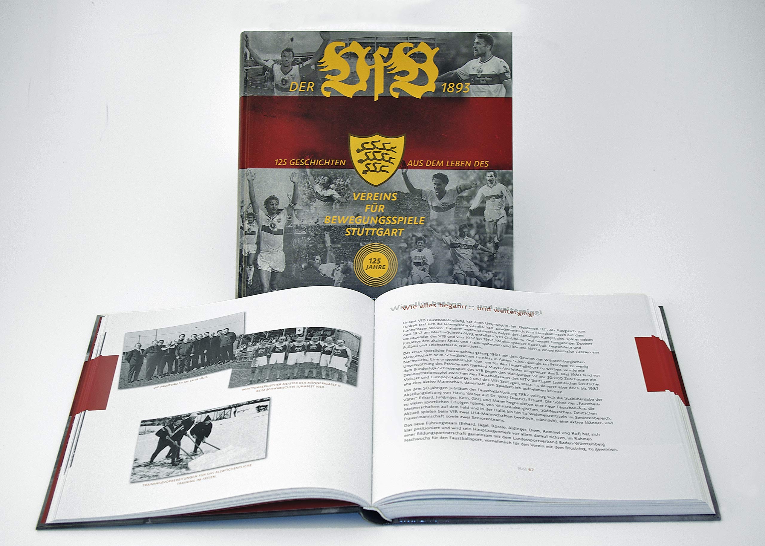 Der VfB 1893: 125 Geschichten aus dem Leben des Vereins für Bewegungsspiele Stuttgart