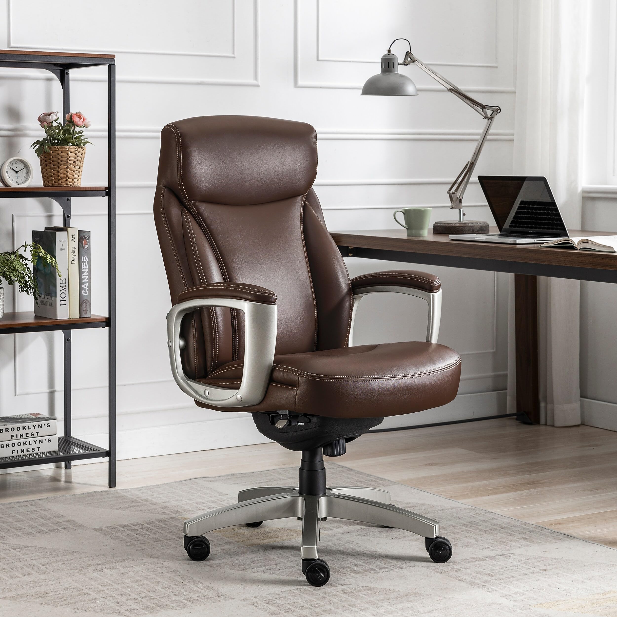 Amazon.com: La-Z-Boy Arcadian Bonded Leather Executive : Office