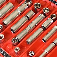 Vista 6 de Organizador de herramientas, color rojo.