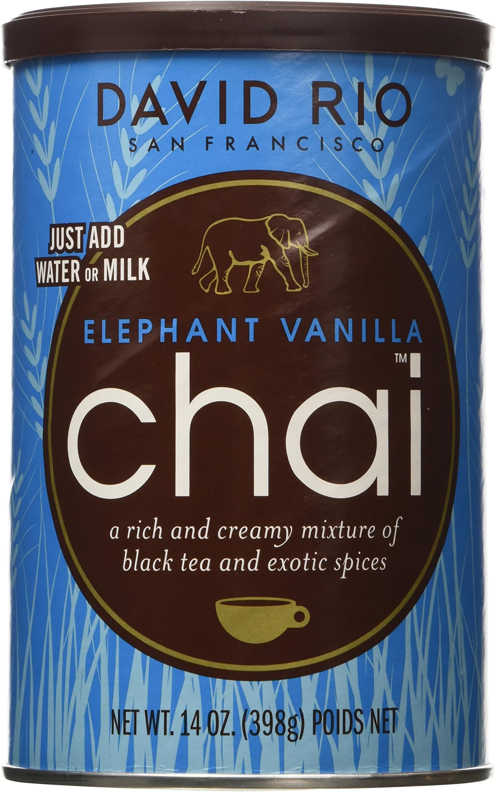 Elephant Vanilla Chai, 14oz. - 2 canisters