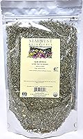 Vista 1 de Hoja de hierba gatera cortada y tamizada orgánica - 4 onzas, (Starwest Botanicals)