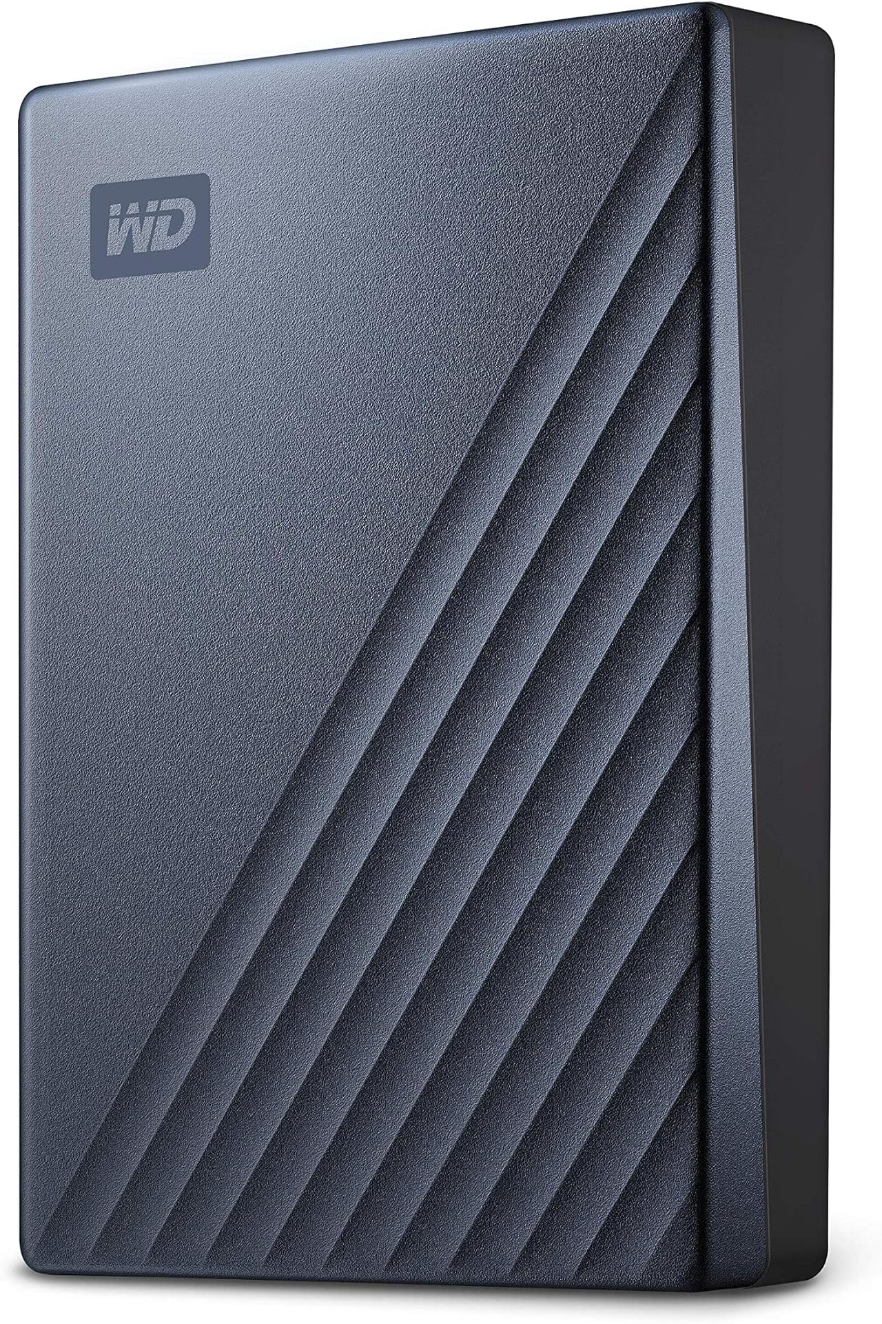 WD 6TB My Passport Ultra, portable external storage, external hard drive, software with defense against ransomware, backup and password protection, Works with PC, Xbox S|X, PS5, PS4, Midnight Blue