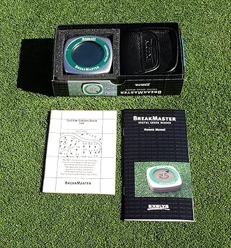 BreakMaster Digital Golf Putting Green Reader Used by PGA, LPGA and Champions Tour Pros