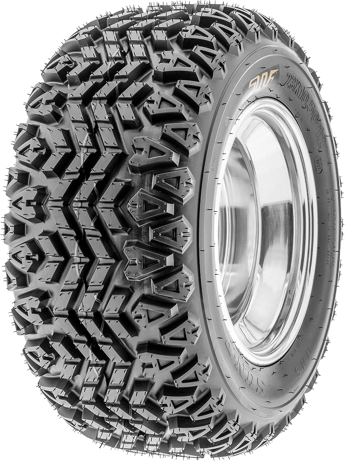 SunF G003 Riding Mower Tire 20x10-8, Turf Tire 20x10x8, Tractor Tire, Rim(s) NOT included