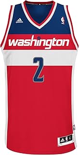 adidas NBA Washington Wizards Red Swingman Jersey John Wall #2