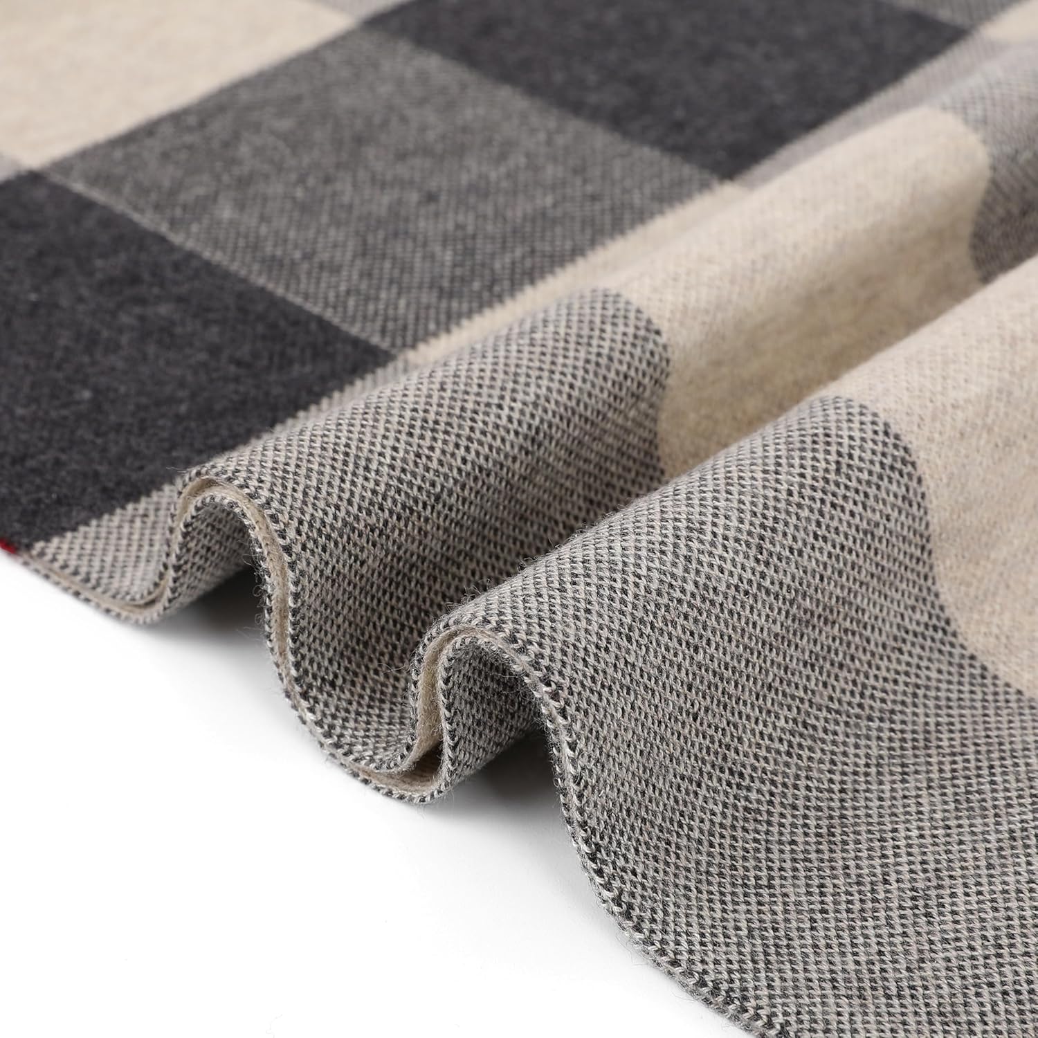 Merino Wool Scarf for Men, Winter Thick Warm Soft Scarves with Gift Box - Image 5