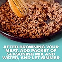 Vista 7 de Taco Bell, Mezcla original de condimentos para tacos, 1 onza