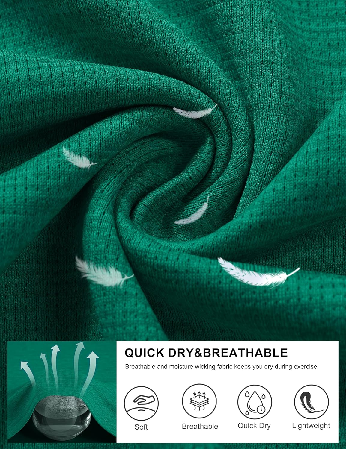 MAGCOMSEN Women's Short Sleeve T Shirts UPF 50+ Sun Protection Quick Dry Athletic Running Workout Tee Tops - Image 5