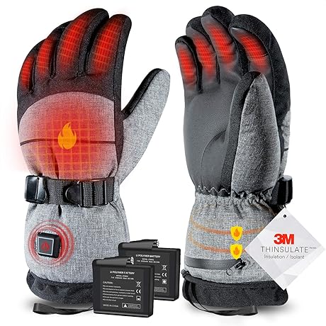 AKASO Heated Gloves: Prime Choice for Winter Warmth