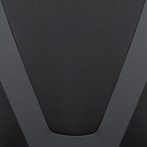 Miniatura 412 de Flash Furniture Juego de escritorio para juegos negro y silla de carreras blanco/negro con soporte para tazas, gancho para auriculares y soporte