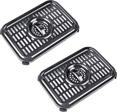 Miniatura 8 de Placa para freidora de aire para Ninja Foodi DZ201, 2 piezas de repuesto para parrilla Ninja DZ100, piezas de repuesto y accesorios para freidora de