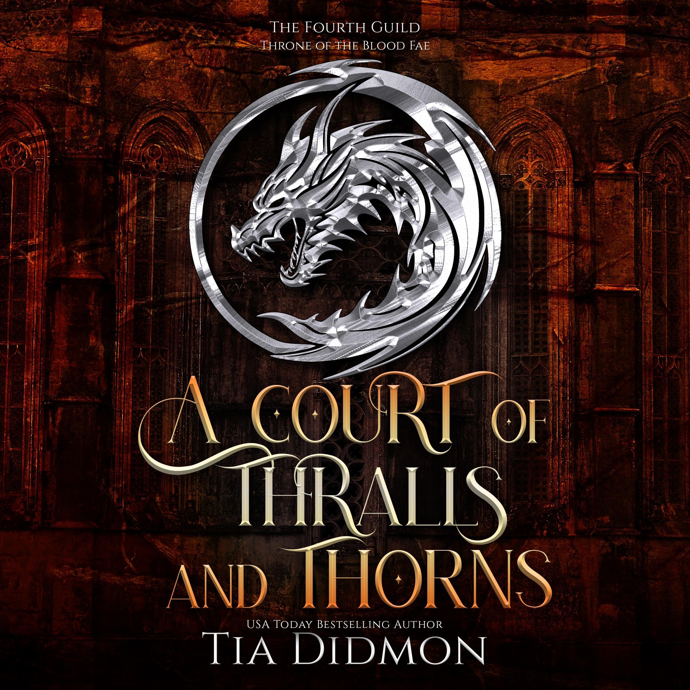 Cover art for A Court of Thralls and Thorns: Throne of the Blood Fae