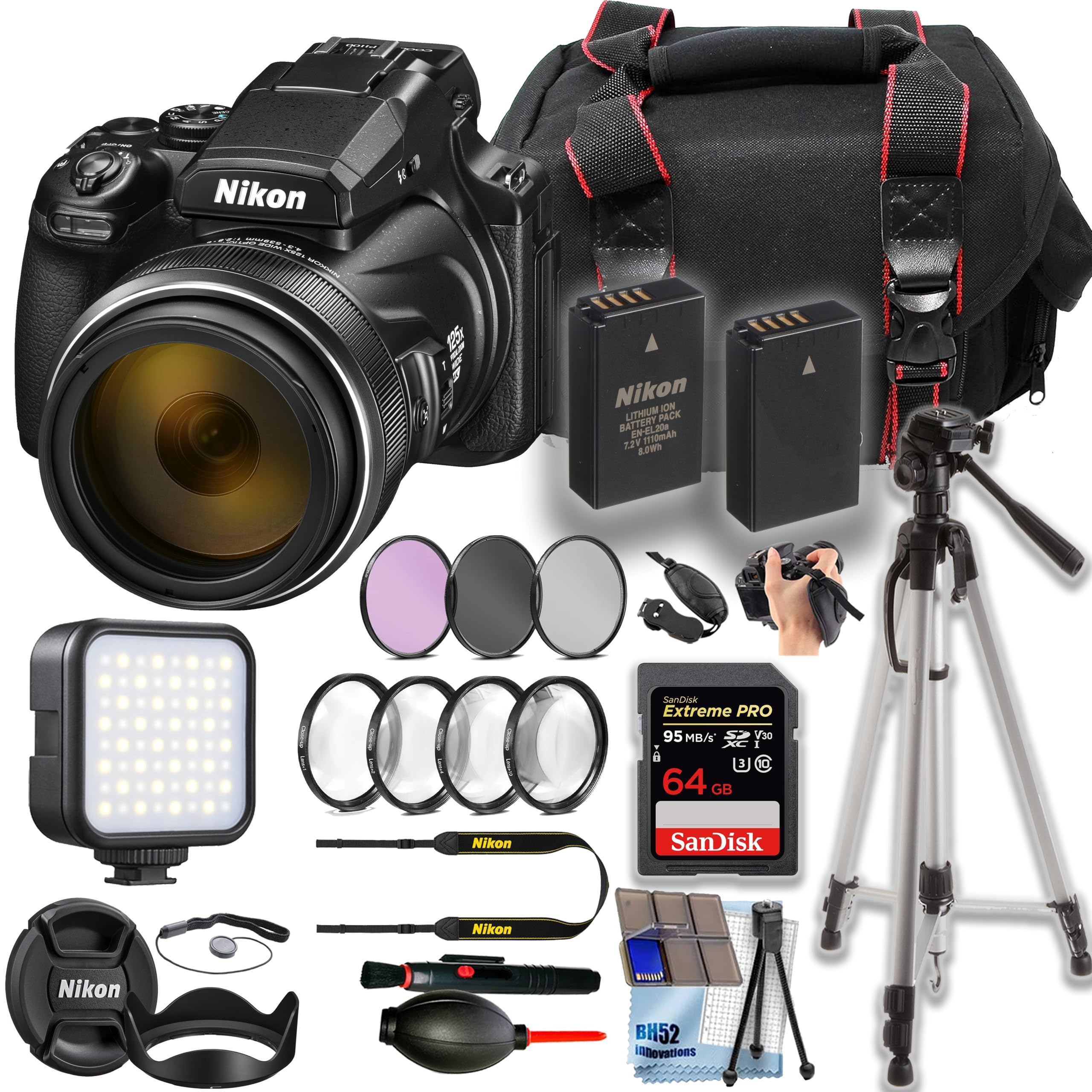 Amazon.com : Nikon COOLPIX P1100 Digital Camera + Sandisk 64GB