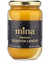 Vista 1 de Mina Limones conservados – 12.5 onzas, auténticos limones conservados marroquíes, ideal para tagine, cuscús, ensaladas, sin OMG, vegano, keto