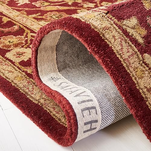 Miniatura 52 de SAFAVIEH Antiquity Collection AT51C - Alfombra de pasillo de lana tradicional oriental prémium hecha a mano, 2 pies 3 pulgadas x 8 pies