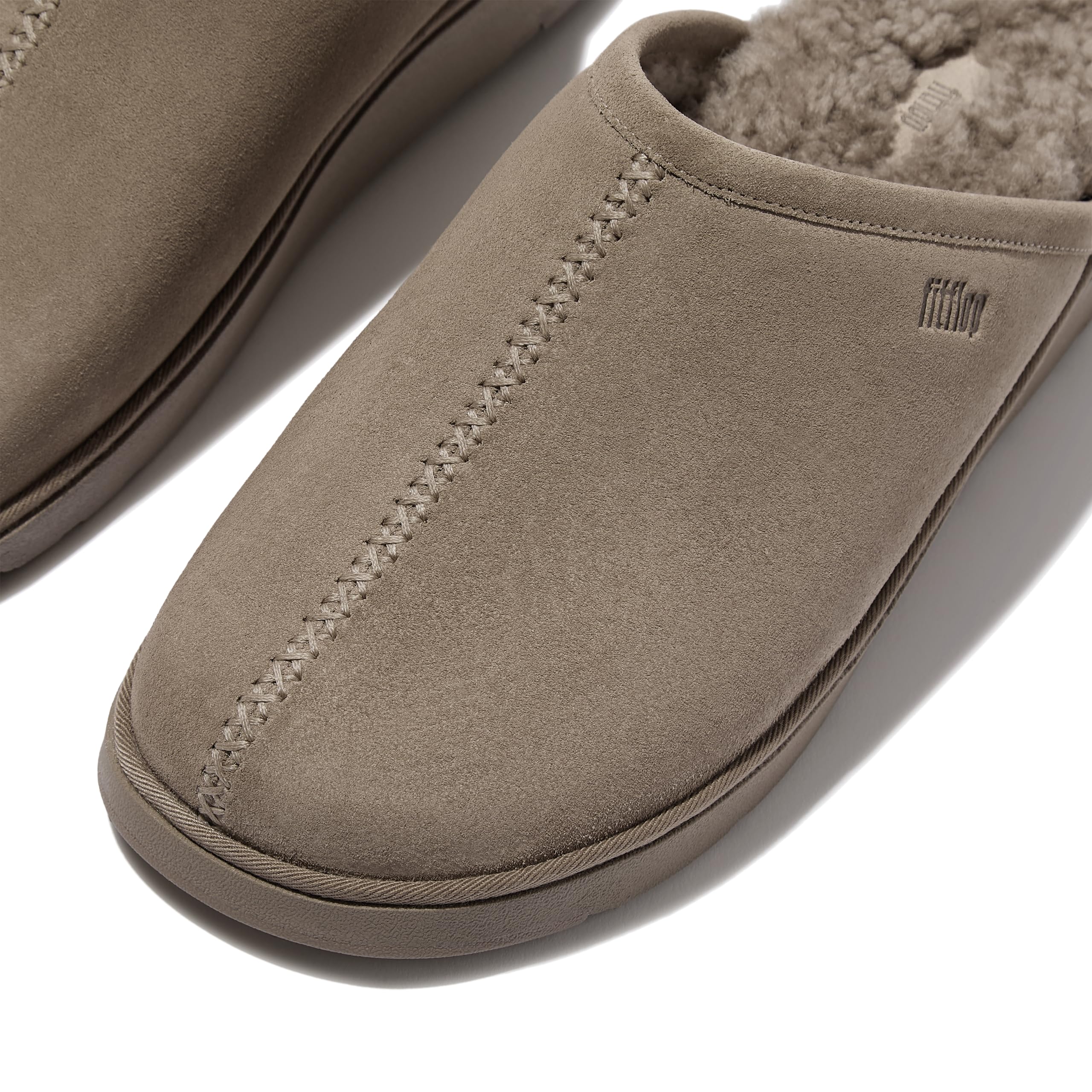 Fitflop Herren Gen-ff Mens Shearling-lined Suede SlippersHausschuh