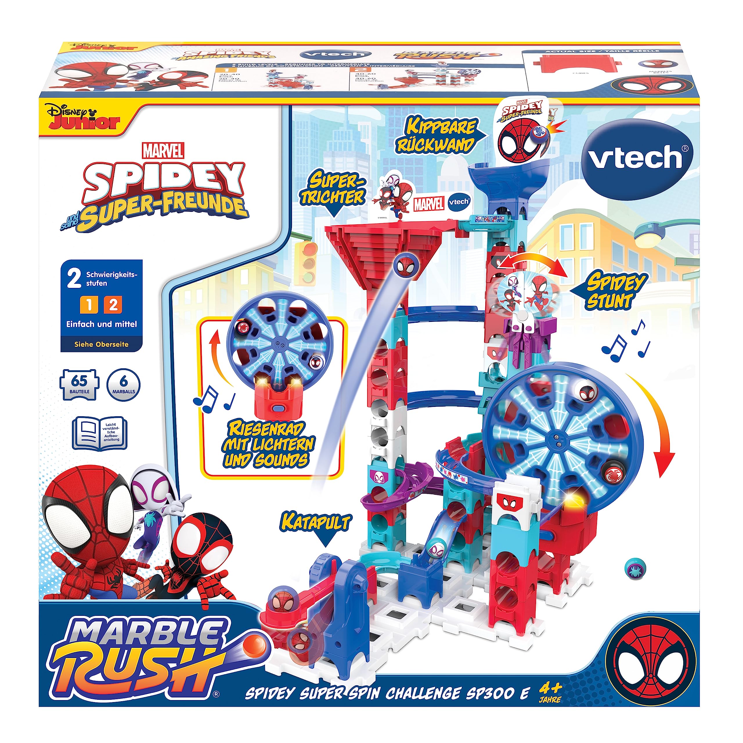VTech Marble Rush - Spidey Super Spin Challenge SP300 E
