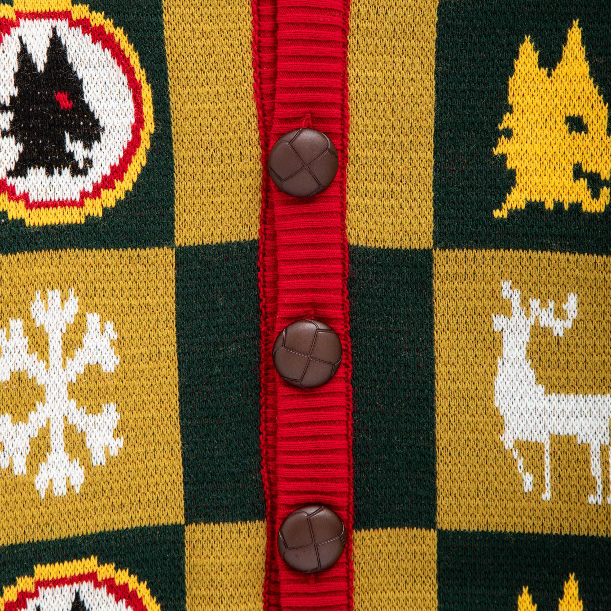 AS Roma Unisex As Roma Christmas Cardigan Strickjacke (1er Pack)