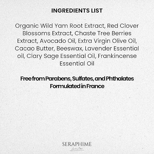 Miniatura 9 de Crema de ñame silvestre para el equilibrio hormonal, regalo para mamá, apoyo para la menopausia y el síndrome premenstrual para mujeres, crema