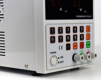 Tekpower TP3005DC, DC Power Supply 30V 5A,Computer Controlled With Direct Input Set Up,Surge Protection,Higher Precision & Lower Ripple 110V or 220V Input, AC Power Cord Included, Like TP3005D,HY3005D