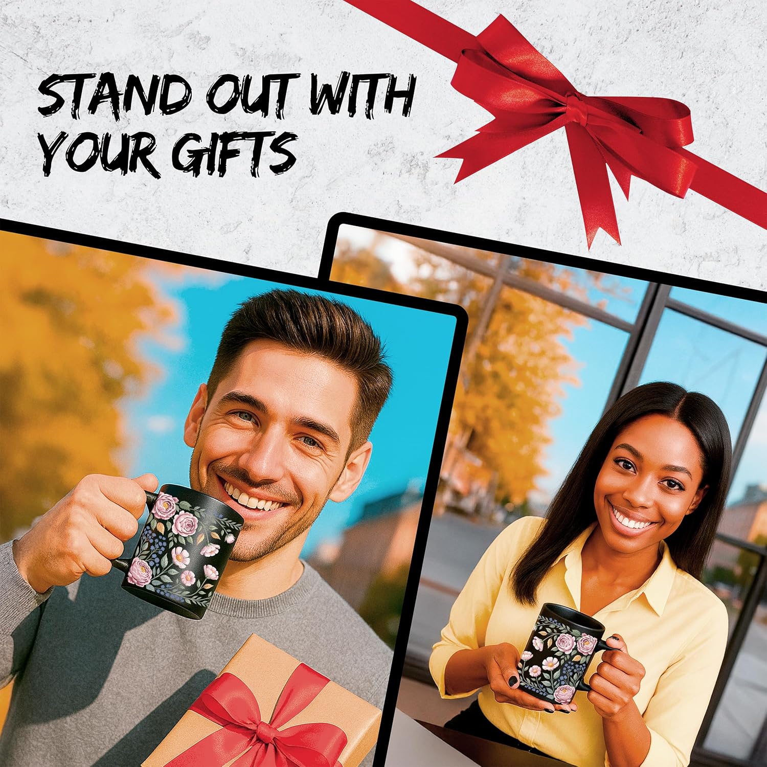 Rooster Ceramic Coffee Mug 11oz Morning Farm Bird - Tea Coffee Mug with Comfortable Grip - Unique Fun Gift Cup for Office or Home - Vibrant Long-Lasting Print ID45211 - Image 7