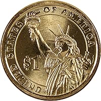 Vista 2 de 2010 D Abraham Lincoln Moneda de Dólar Presidencial BU Sin Circular $1 Moneda