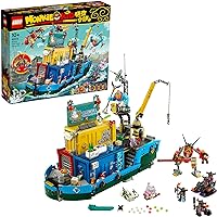 LEGO Monkie Kid: Monkie Kid’s Team Secret HQ 80013 Building Kit (1,959 Pieces)
