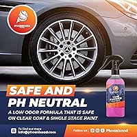 Vista 4 de The Furies – Iron Remover & Wheel Cleaner - 1 Gallon - Brake Dust, Iron Remover - Color Changing Formula - Professional Strength - Car Wheel