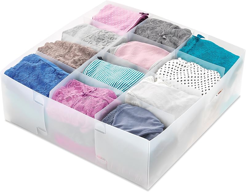 12 Section Drawer Organizer