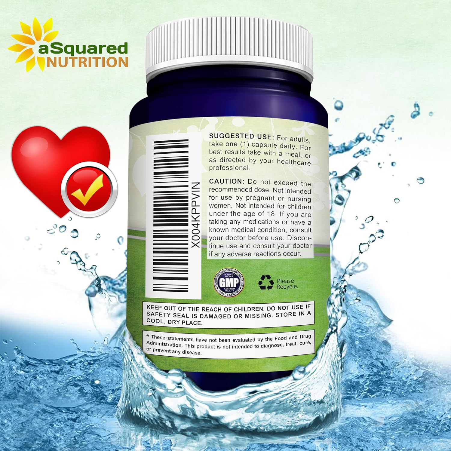 aSquared Nutrition CoQ10 200mg - 60 Capsules - CO Q 10 Supplement - Coenzyme Q10 Ubiquinone Pills - Vegan CoQ-10 Extra Antioxidant Vitamin - Alternative to Softgels & Gummies - Image 8