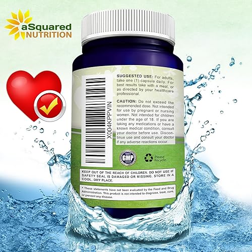 Miniatura 8 de aSquared Nutrition CoQ10 200mg - 60 Cápsulas - Suplemento CO Q 10 - Píldoras de ubiquinona de coenzima Q10 - Vitamina antioxidante extra vegana