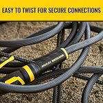 Stanley FATMAX 50 ft. x 5/8 in. Fabric Garden Hose with Swivel Coupling