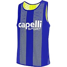 Capelli Sport Unisex Adult Sports Pinnie, Team Scrimmage Mesh Practice Vest for Soccer, Football, and Basketball