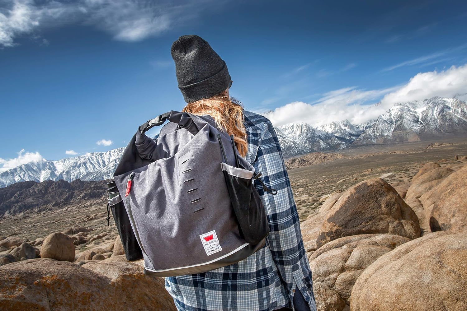 WARN 102862 Epic Trail Gear: Roll-Top Backpack with Adjustable Shoulder and Sternum Straps