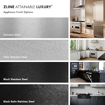 ZLINE 30 1.2 cu. ft. Built-in Microwave Drawer in Black Stainless Steel